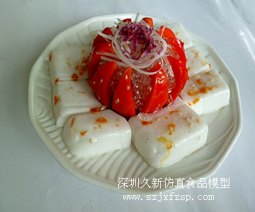 仿真菜魔芋西紅柿模型