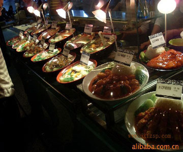 大時代美食廣場模型展示