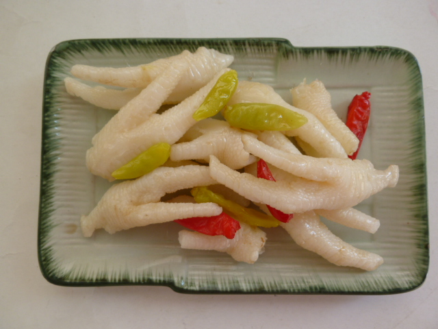 樣品菜 老壇子鳳爪模型