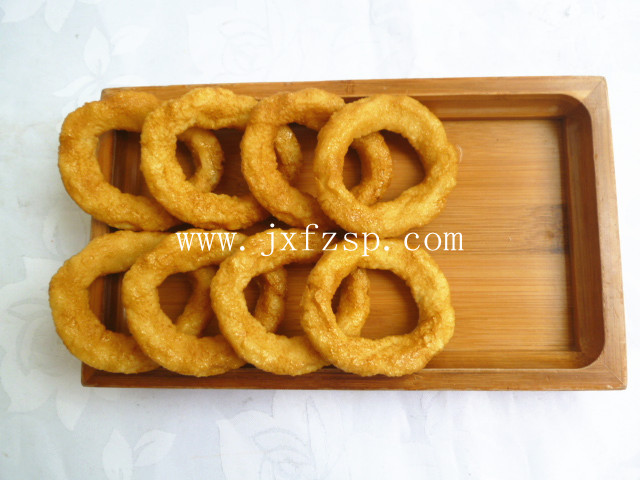 樣品菜 香酥魷魚圈模型