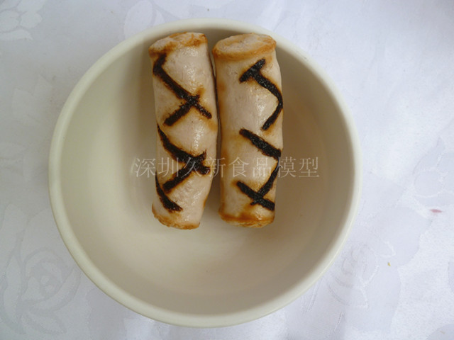 營養食品模型 烤腸營養食品模型