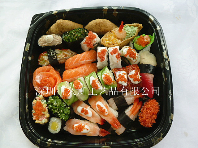 仿真壽司食品模型 雙人經典套餐壽司模