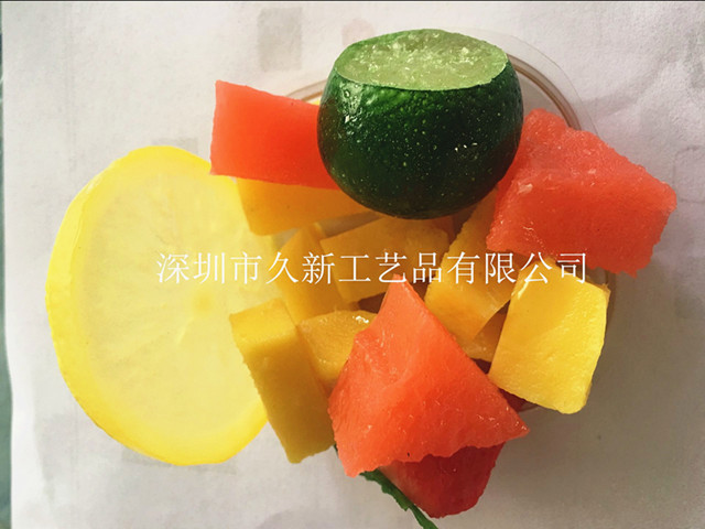 菜模 仿真鮮水果杯菜模