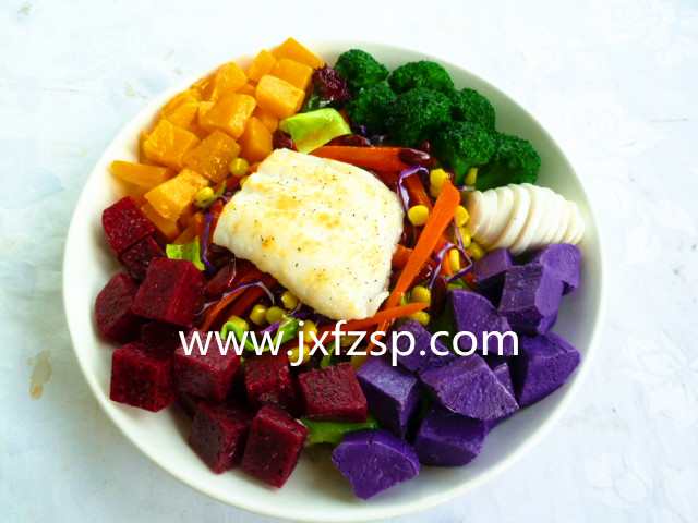 <b>食品模型 雪魚水果沙拉食</b>