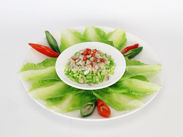 <b>食品模型 蜆肉生菜包模型</b>
