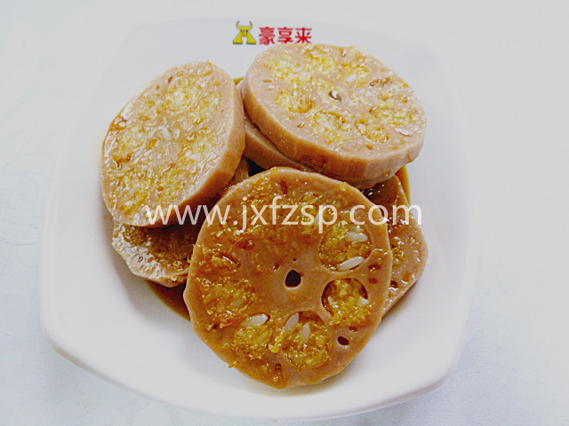 假菜 桂花蓮藕模型