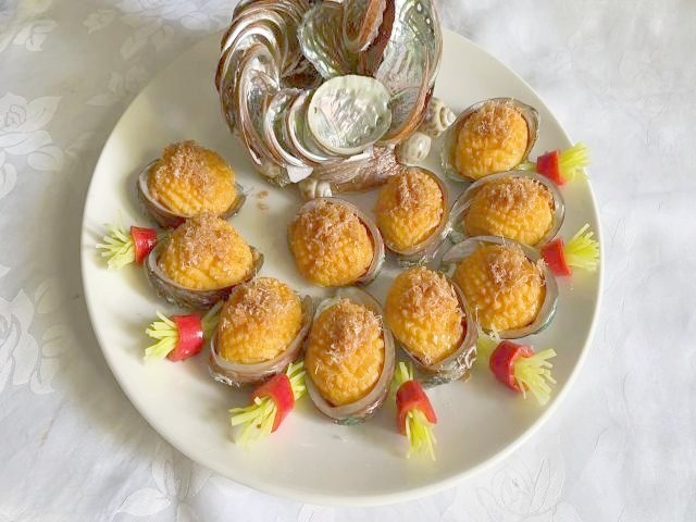 <b>菜模姜蓉焗鮮鮑模型</b>
