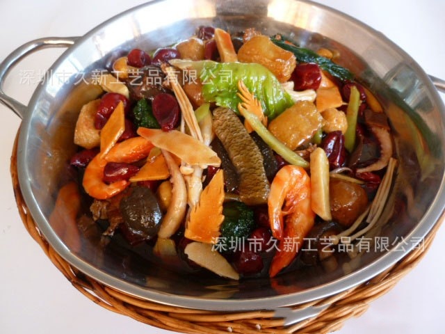 <b>大盆菜食物模型 海鮮干鍋模型</b>