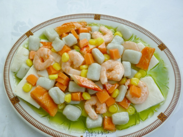 <b>假菜 海鮮沙拉模型</b>
