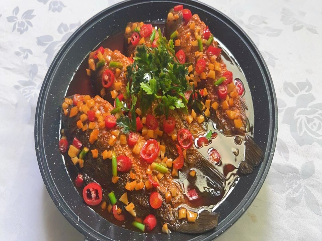 菜模 油享鯽魚模型