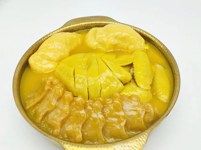 <b>假菜 榴蓮花膠雞盆菜模型</b>