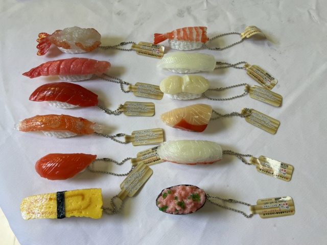 仿真壽司樣品菜模型掛件