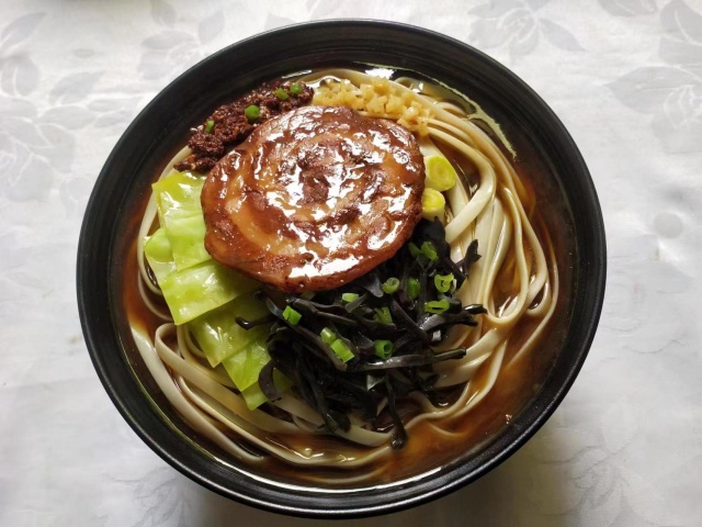 <b>仿真食物日式叉燒面模型</b>