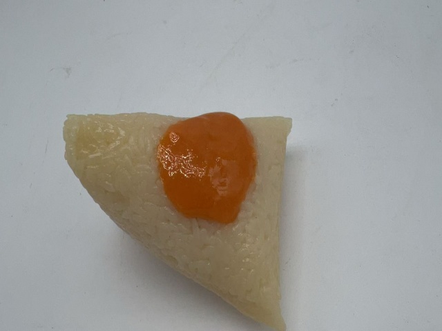 仿真粽子 奶黃流心粽露餡模型
