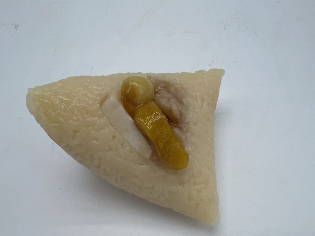 椰子老雞靚湯粽露餡模型