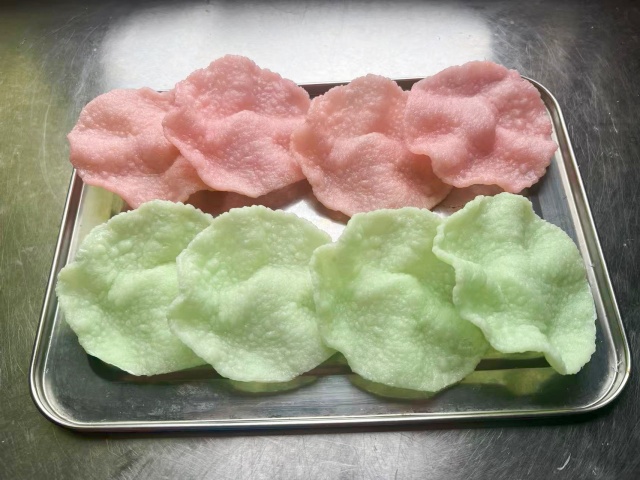 假菜 仿真蝦片食物模型
